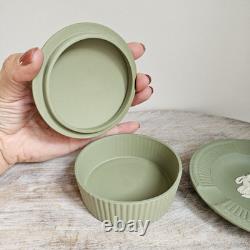 Wedgwood Jasper Ware Job Lot Bundle Primrose Green Blue