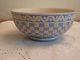 Wedgwood Jasper Ware Tri-coloured (yellowithblue/white) Diced Footed Bowl