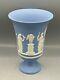 Wedgwood Jasper Ware Vase Blue Jasperware (777)