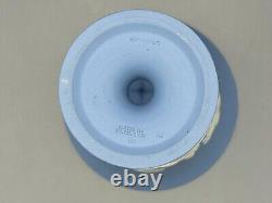 Wedgwood Jasper Ware Vase Blue Jasperware (777)