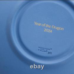 Wedgwood Jasper Ware Zodiac Year of Dragon Plate diameter Round 2024