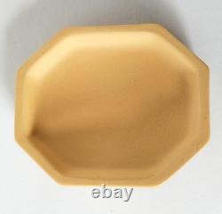 Wedgwood Jasper Yellow Trinket Box Summer Seasons jasperware