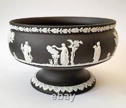 Wedgwood Jasperware Black Footed Imperial Bowl