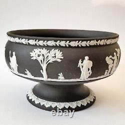 Wedgwood Jasperware Black Footed Imperial Bowl