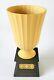 Wedgwood Jasperware Black Yellow Minerva Pedestal Vase Library Collection