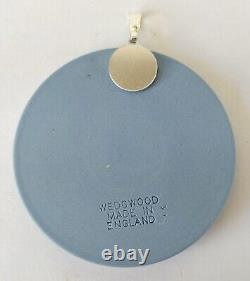 Wedgwood Jasperware Blue And Black Pendant Medusa