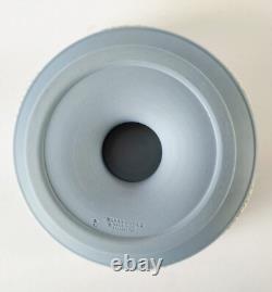 Wedgwood Jasperware Blue Bowl Floral and Leaves