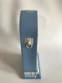 Wedgwood Jasperware Blue Cathedral Clock Baronet Of London in working condition