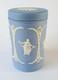 Wedgwood Jasperware Blue Dancing Hours Cannister