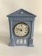 Wedgwood Jasperware Blue Dancing Hours Clock In Excellent Working Condition