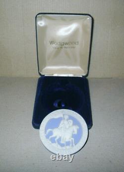 Wedgwood Jasperware Blue Domesday Medallion Limited Edition