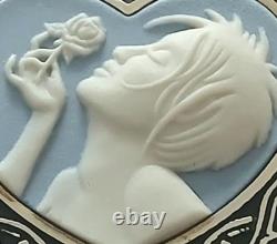 Wedgwood Jasperware Blue Heart Pendant Stephen Webster