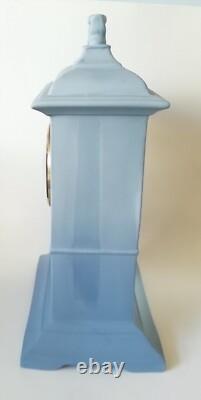 Wedgwood Jasperware Blue Mantel Clock