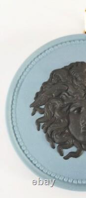 Wedgwood Jasperware Blue Medusa Pendant