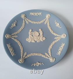 Wedgwood Jasperware Blue Plate Harrods 9 Inch