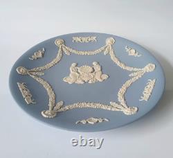 Wedgwood Jasperware Blue Plate Harrods 9 Inch