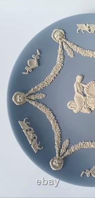 Wedgwood Jasperware Blue Plate Harrods 9 Inch