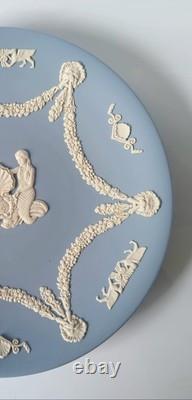 Wedgwood Jasperware Blue Plate Harrods 9 Inch