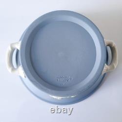 Wedgwood Jasperware Blue Pourri Pot Dish and Lid