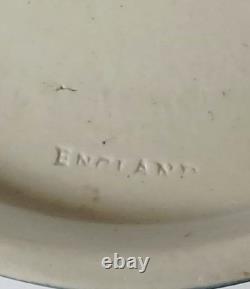 Wedgwood Jasperware Blue Three Handled Antique Dip Classical Muse Loving Mug Wedgwood Jasperware Blue Three Handled Antique Dip Classical Muse Loving Mug