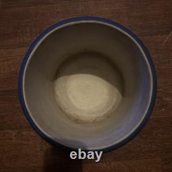 Wedgwood Jasperware Blue & White Cache Pot Stag & Hound Relief Planter