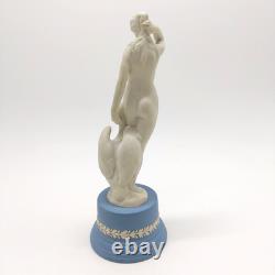 Wedgwood Jasperware Blue & White Leda and the Swan Figurine 25cm Greek Mythology