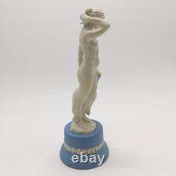 Wedgwood Jasperware Blue & White Leda and the Swan Figurine 25cm Greek Mythology