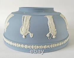 Wedgwood Jasperware Blue and White Muse and Apollo Bowl 8 Inch
