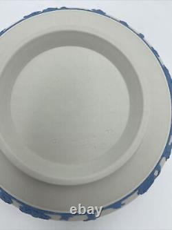 Wedgwood Jasperware Blue on White Bowl 8 inches Rare