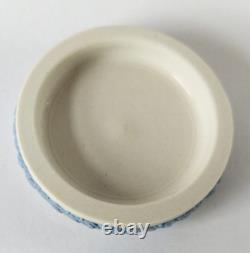Wedgwood Jasperware Blue on White Pill Box Three Graces