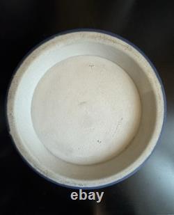 Wedgwood Jasperware Cobalt Blue Portland Jardiniere Cache Pot Planter Large