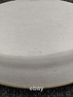 Wedgwood Jasperware Dipped Black Oval Plaque C. 1800's