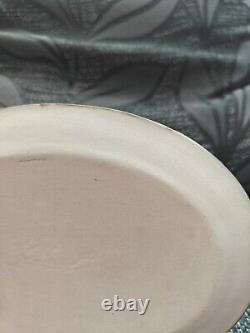 Wedgwood Jasperware Dipped Black Oval Plaque C. 1800's