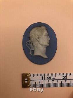 Wedgwood Jasperware Emperor Julius Ceaser Medalion Plaque Early 19th C