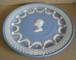 Wedgwood Jasperware Five Colour Royal Queen Plate