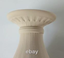 Wedgwood Jasperware Flower Fluted Vase 6 Inch