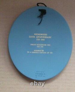 Wedgwood Jasperware Four Colour 225th Anniversary Medallion Limited Edition