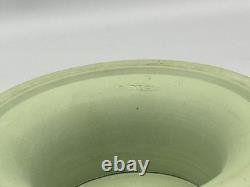 Wedgwood Jasperware Green 8 Footed Fruit Bowl