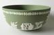Wedgwood Jasperware Green Fruit Bowl / Sacrifice Bowl