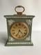 Wedgwood Jasperware Green Mantle Clock Baronet Of London In Working Condition