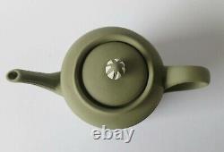 Wedgwood Jasperware Green Teapot Miniature Domestic Employment