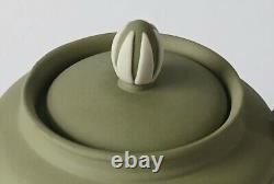 Wedgwood Jasperware Green Teapot Miniature Domestic Employment