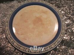 Wedgwood Jasperware Keeper Cheese Dessert Dome Plate Cake Dish Covered Blue 1866