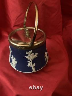 Wedgwood Jasperware Lidded Pot. For Jewellery, Keepsakes, Food, Anything At All