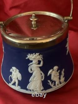 Wedgwood Jasperware Lidded Pot. For Jewellery, Keepsakes, Food, Anything At All