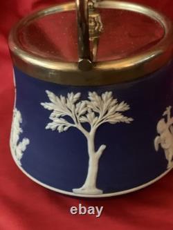 Wedgwood Jasperware Lidded Pot. For Jewellery, Keepsakes, Food, Anything At All