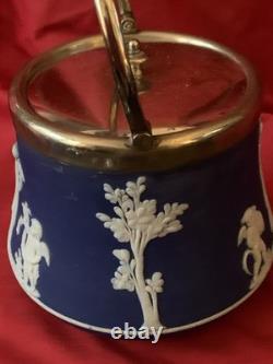 Wedgwood Jasperware Lidded Pot. For Jewellery, Keepsakes, Food, Anything At All