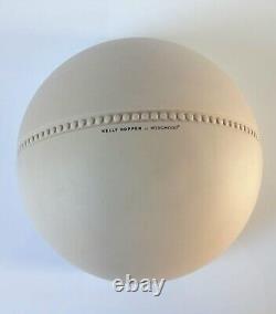 Wedgwood Jasperware Light Taupe Kelly Hoppen 14cm Hemisphere Dot Bowl Boxed