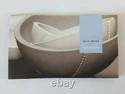 Wedgwood Jasperware Light Taupe Kelly Hoppen 14cm Hemisphere Dot Bowl Boxed