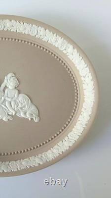 Wedgwood Jasperware Light Taupe Tray Infant Academy